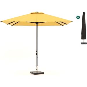 Shadowline Cuba parasol 300x300cm , Geel ,  Aluminium  , 300x300cm