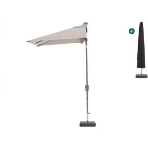 Shadowline balkonparasol 210x130cm , Taupe - Naturel - Bruin ,  Aluminium  , 210x130cm