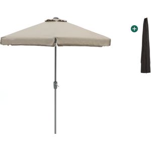 Shadowline Aruba parasol ø 250cm , Taupe - Naturel - Bruin ,  Aluminium  , 250cm