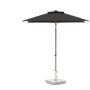 Shadowline Push-up parasol 210x150cm , Grijs - Antraciet,Zwart ,  Aluminium  , 210x150cm