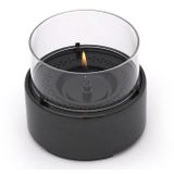 Tenderflame - Café 14 - Tafelkaars - Goud - Reactive Glaze Black TenderFuel