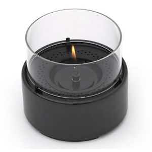 Tenderflame - Café 14 - Tafelkaars - Goud - Reactive Glaze Black TenderFuel