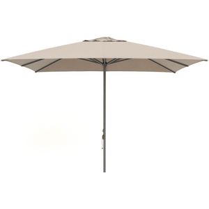 Shadowline Cuba parasol 350x350cm , Taupe - Naturel - Bruin ,  Aluminium  , 350x350cm