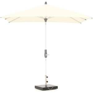 Glatz Alu-Twist parasol 240x240cm , Wit - Ecru ,  Aluminium  , 240x240cm