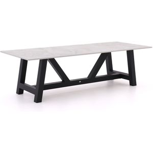 Bellagio Bresimo dining tuintafel 260x100cm , Grijs - Antraciet,Wit - Ecru ,  Dekton  , 260x100cm