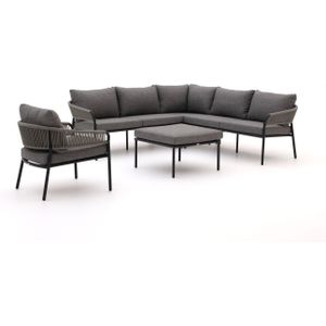 Bellagio Nova Siri hoek loungeset 5-delig , Grijs - Antraciet ,  Rope (touw)  ,