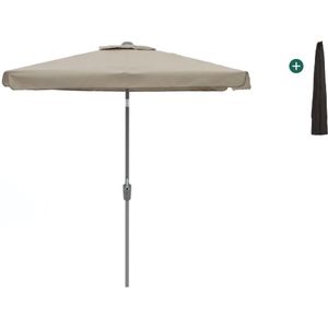 Shadowline Aruba parasol 210x150cm , Taupe - Naturel - Bruin ,  Aluminium  , 210x150cm