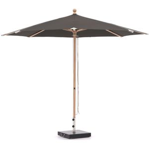 Glatz Piazzino parasol ø 300cm , Grijs - Antraciet ,  Hout  , 300cm