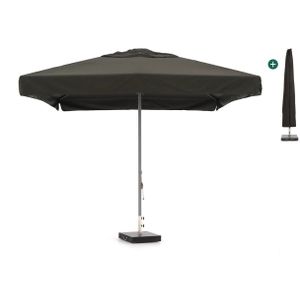 Shadowline Bonaire parasol 400x300cm , Grijs - Antraciet,Zwart ,  Aluminium  , 400x300cm