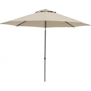 Shadowline Push-up parasol Ø 300cm , Taupe - Naturel - Bruin ,  Aluminium  , 300cm