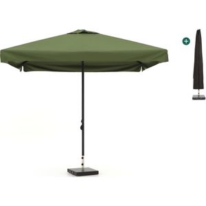 Shadowline Bonaire parasol 300x300cm , Groen ,  Aluminium  , 300x300cm