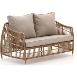Manifesto Ortello lounge tuinbank 2-zits 143cm , Taupe - Naturel - Bruin ,  Wicker  , 143x80cm