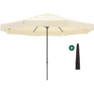 Shadowline Bonaire parasol ø 400cm , Wit - Ecru ,  Aluminium  , 400cm