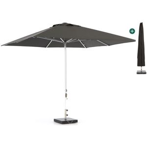 Shadowline Cuba parasol 300x300cm , Grijs - Antraciet,Zwart ,  Aluminium  , 300x300cm