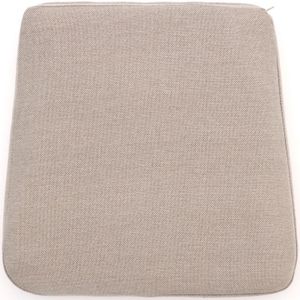 Zitkussen t.b.v. Asti/Busso dining tuinstoel , Wit - Ecru ,  Polyester  , 43x44cm
