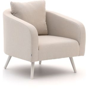Il Tempo Giulia lounge tuinstoel , Grijs - Antraciet,Wit - Ecru ,  Outdoor Textiel  ,