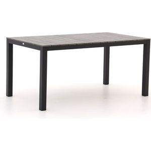 Bellagio Fidenza dining tuintafel 160x90x75cm , Grijs - Antraciet ,  Aluminium/Polywood  ,