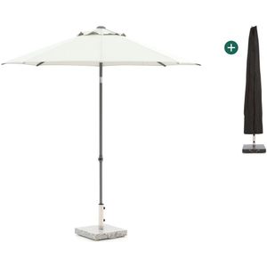 Shadowline Push-up parasol Ø 250cm , Wit - Ecru ,  Aluminium  , 250cm