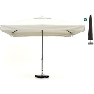 Shadowline Bonaire parasol 350x350cm , Wit - Ecru ,  Aluminium  , 350x350cm