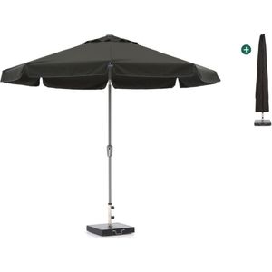 Shadowline Aruba parasol ø 300cm , Grijs - Antraciet,Zwart ,  Aluminium  , 300cm