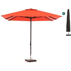 Shadowline Cuba parasol 300x300cm , Rood ,  Aluminium  , 300x300cm