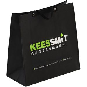 Kees Smit Shopper 50x50x25cm - DE , Zwart ,  Polyester  , 50x50x25cm