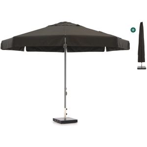 Shadowline Bonaire parasol ø 350cm , Grijs - Antraciet,Zwart ,  Aluminium  , 350cm