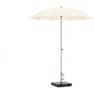 Suncomfort by Glatz Rustico parasol ø 220cm , Wit - Ecru ,  Hout  , 220cm