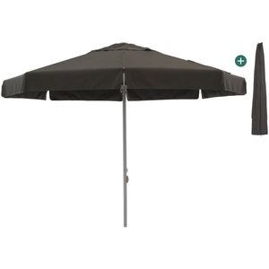 Shadowline Bonaire parasol ø 350cm , Grijs - Antraciet,Zwart ,  Aluminium  , 350cm