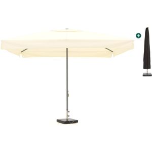 Shadowline Bonaire parasol 350x350cm , Wit - Ecru ,  Aluminium  , 350x350cm