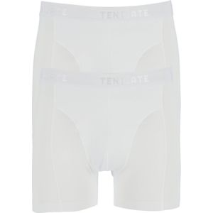 TEN CATE Basics men shorts (2-pack), heren boxers normale lengte, wit -  Maat: XXL