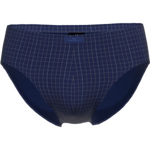 Gotzburg heren sport slip (1-pack), donkerblauw geruit