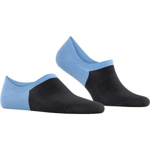FALKE Colour Blend heren kousenvoetjes, lichtblauw (early bird)