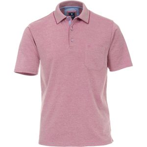 Redmond regular fit poloshirt, donkerroze melange