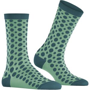 FALKE Mirage Dot damessokken, brandnetelgroen (nettle) -  Maat: 35-38