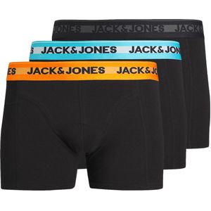 JACK & JONES Jachudson bamboo trunks (3-pack), heren boxers normale lengte, zwart -  Maat: XS