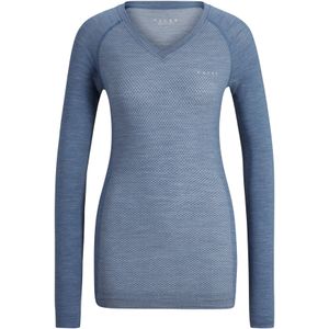 FALKE dames lange mouw shirt Wool-Tech Light, thermoshirt, blauw (capitain)