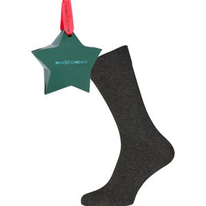 Cadeau VENT herensokken katoen (2-pack), antraciet grijs in cadeauverpakking