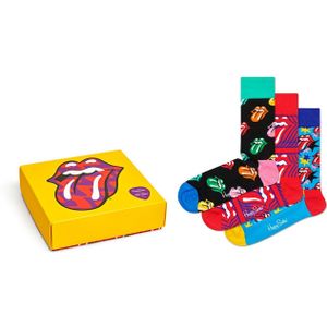 Happy Socks Happy Socks Rolling Stones Sock Box Set (1-pack), unisex sokken, unisex sokken - Unisex - Maat: 36-40