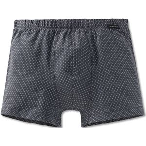 SCHIESSER Ebony boxer (1-pack), heren short antraciet-wit