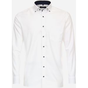 CASA MODA comfort fit overhemd, mouwlengte 72 cm, dobby, wit 45