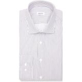 Seidensticker - Businessoverhemd - Donkerblauw - Regular 1/1 Kentkraag - Gestreept