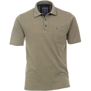 Redmond regular fit poloshirt, olijfgroen melange