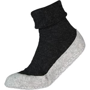 FALKE Cosyshoe dames huissokken, antraciet (anthracite melange)