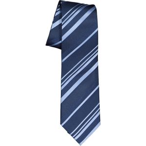 ETERNA stropdas, blauw gestreept -  Maat: One size