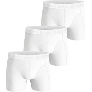 Bjorn Borg - Cotton Stretch - Boxershorts - Wit - 3-pack