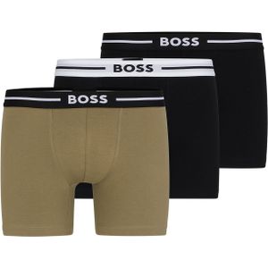 HUGO BOSS Bold boxer briefs (3-pack), heren boxers normale lengte, multicolor -  Maat: L