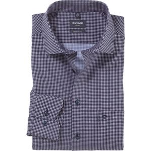 OLYMP Luxor modern fit overhemd, popeline, roze dessin