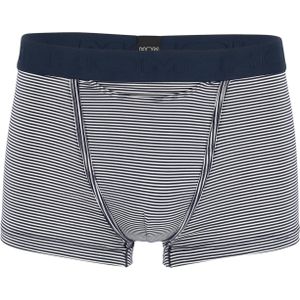 HOM Simon boxer briefs HO1 (1-pack), heren boxer met horizontale gulp, donkerblauw gestreept -  Maat: M