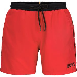 HUGO BOSS Starfish swim shorts, heren zwembroek, middenrood